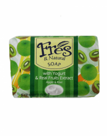 Fres and Natural Bar Soap With Real Yogurt and Fruit Extract Fres and Natural Bar Soap With Real Yogurt and Fruit Extract