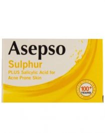 Asepso Sulphur PLUS Salicylic Acid Soap Asepso Sulphur PLUS Salicylic Acid Soap
