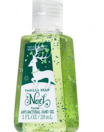 Bath and Body Works Vanilla Bean Noel Pocket Anti-Bacterial Hand Gel